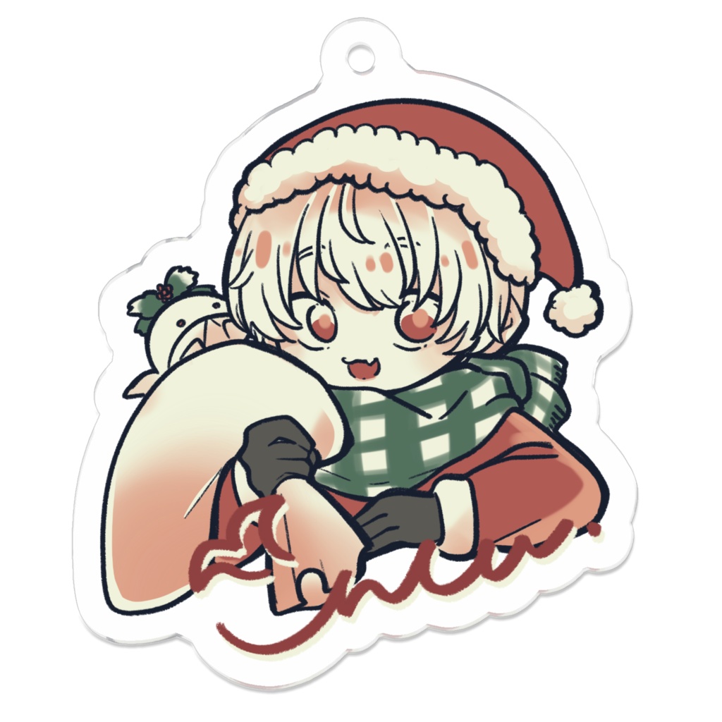 こんくん。 Xmasキーホルダー🎄