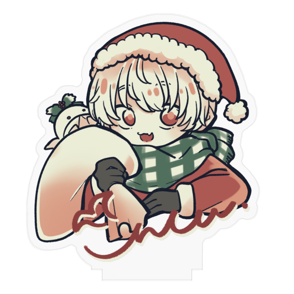 こんくん。Xmasアクリルスタンド🎄