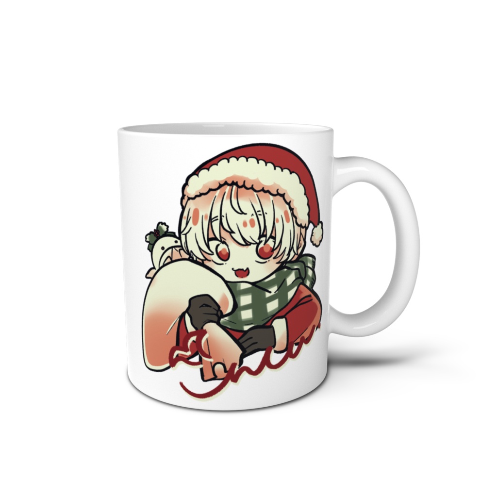 こんくん。Xmasマグカップ🎄
