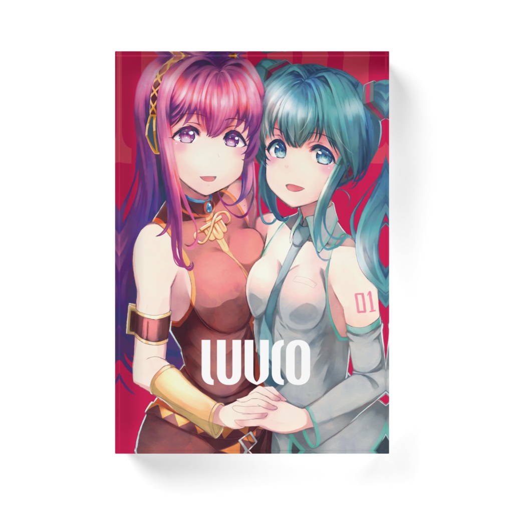 LUVCO キービジュアル アクリルブロック