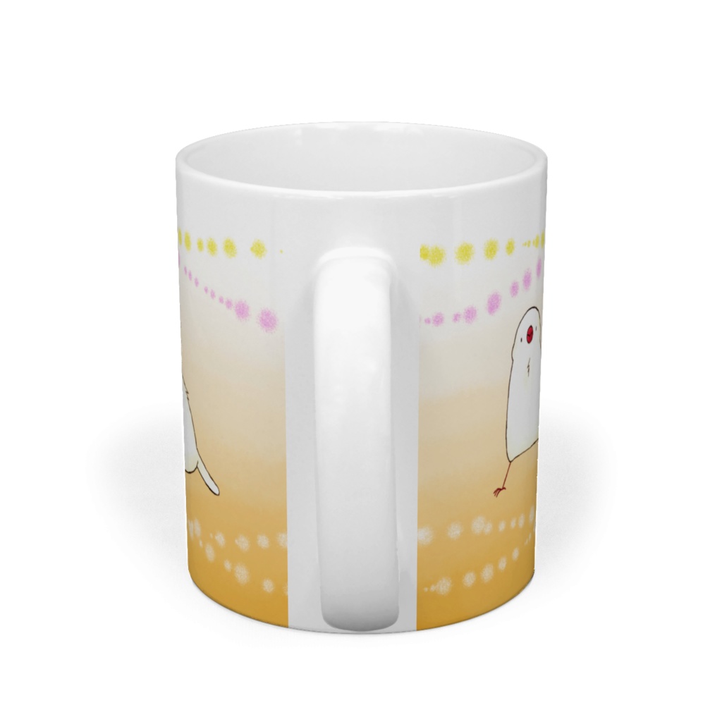 白文鳥が寝るまで