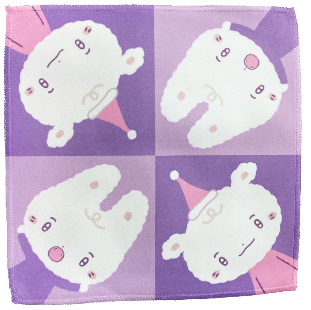 くもいぬハンカチ