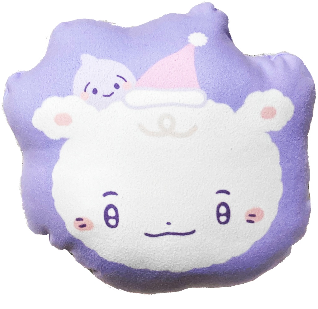 くもいぬミニクッション