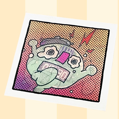 『ファニーファニチャーズ』アニメーションシール