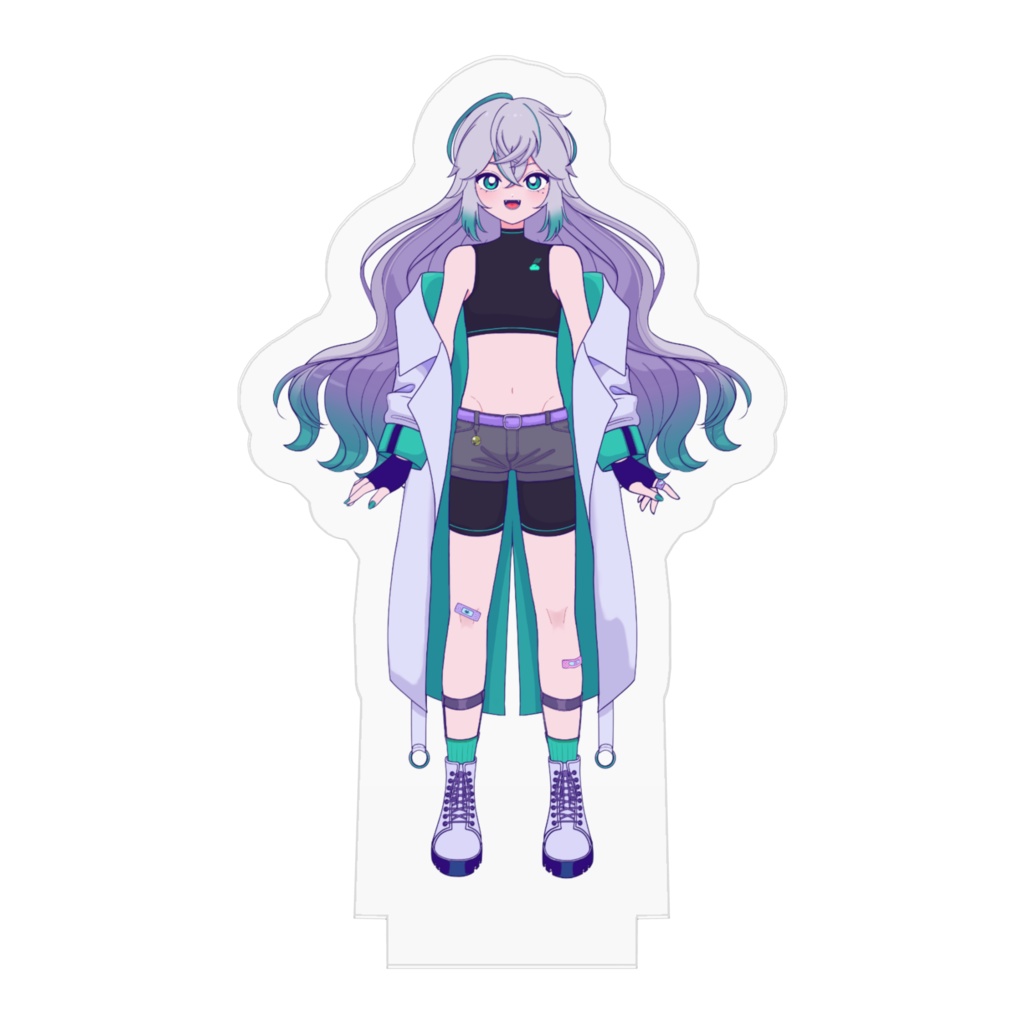 【常設】アクリルフィギュア☁僕はriyu.です!(ロングヘアver.)