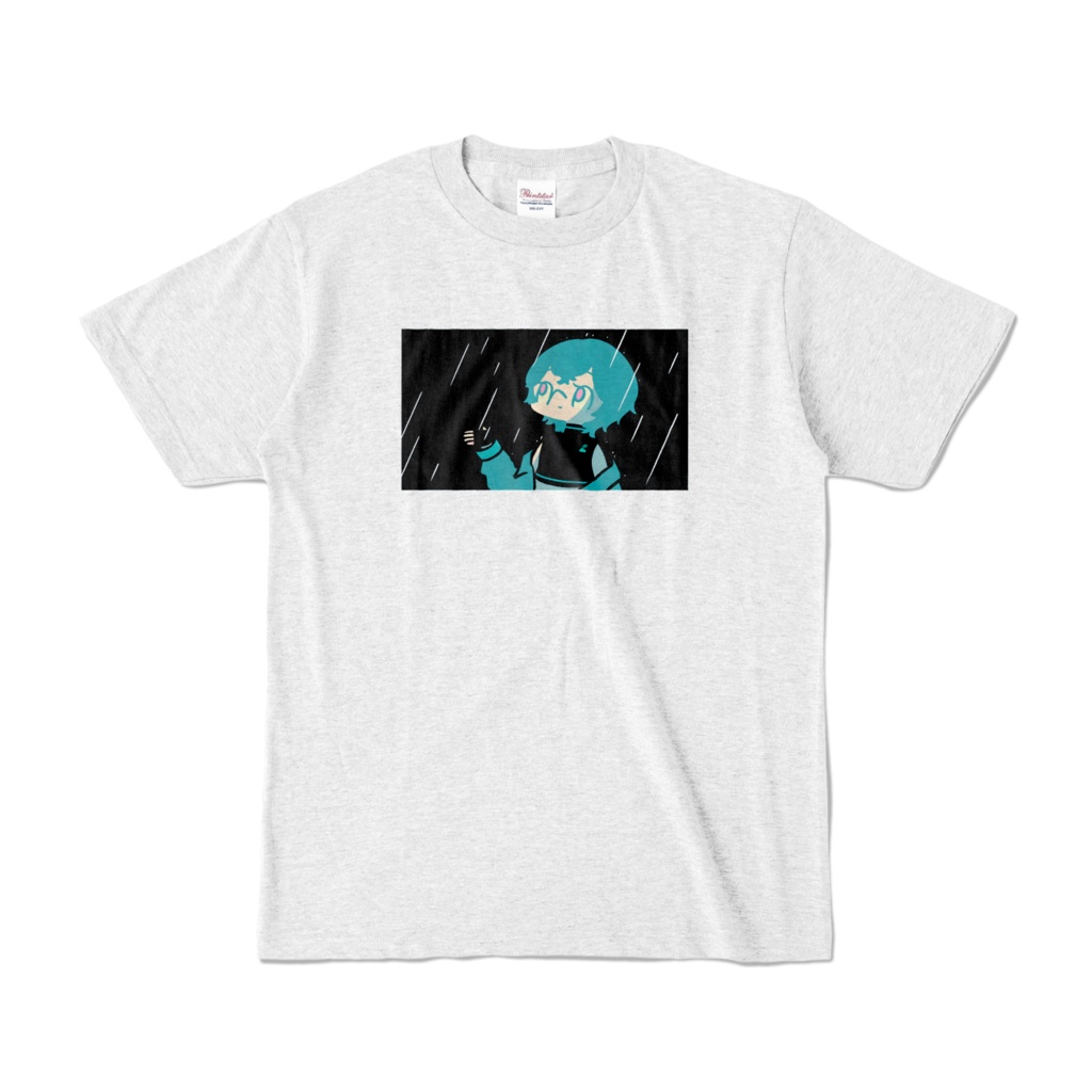 雨だよ～グッズたち【Tシャツ/グレー系】