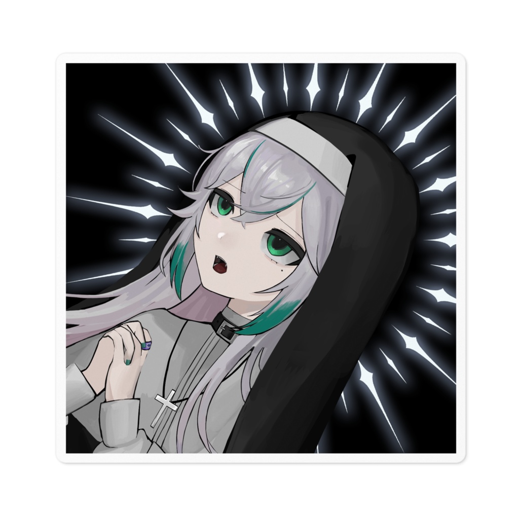 【常設】祈りを捧げまくるステッカー