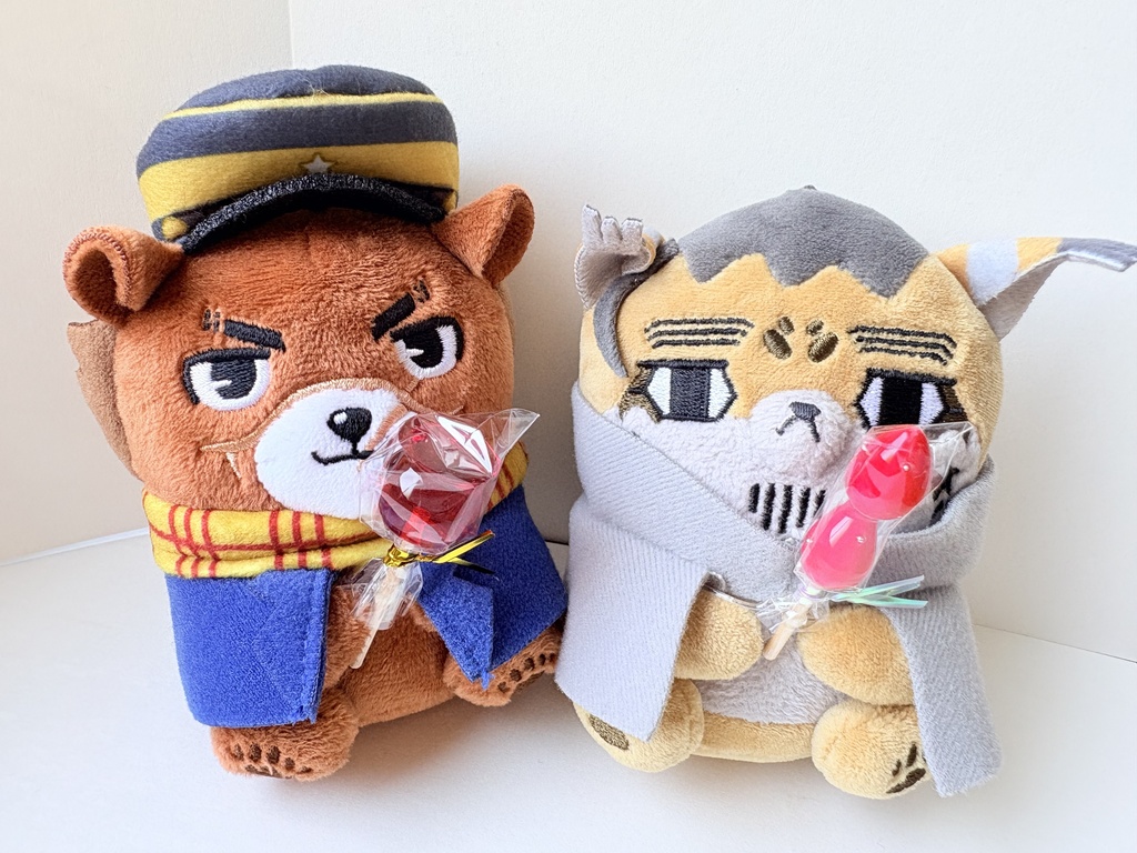 いちご飴　ゴールデンカムイ　動物フォーゼ　