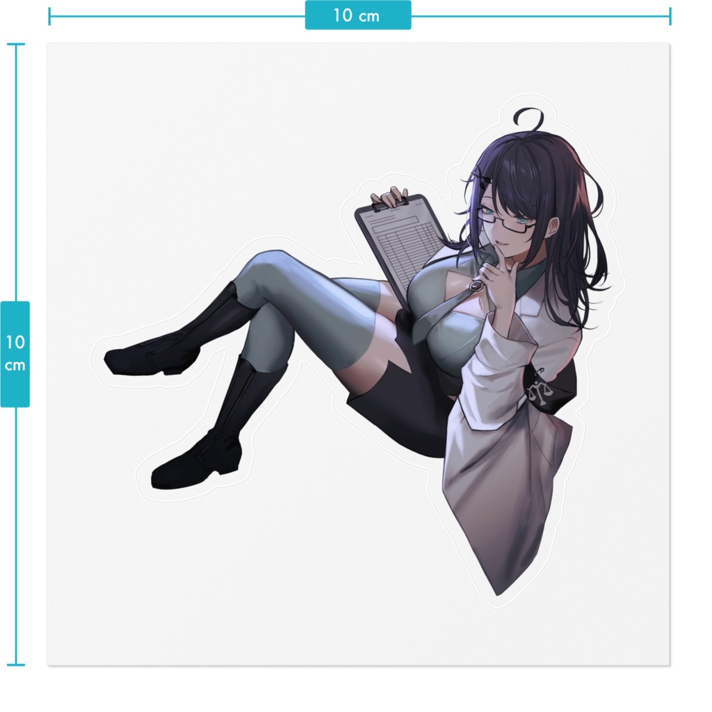 クリアステッカー 亜酔昏ヨイ 通常