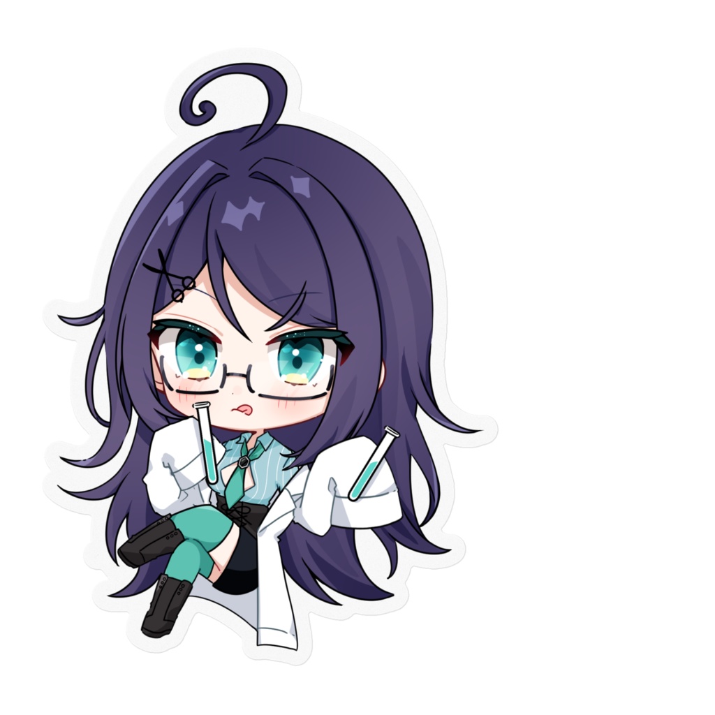 クリアステッカー 亜酔昏ヨイ キービジュSDVer