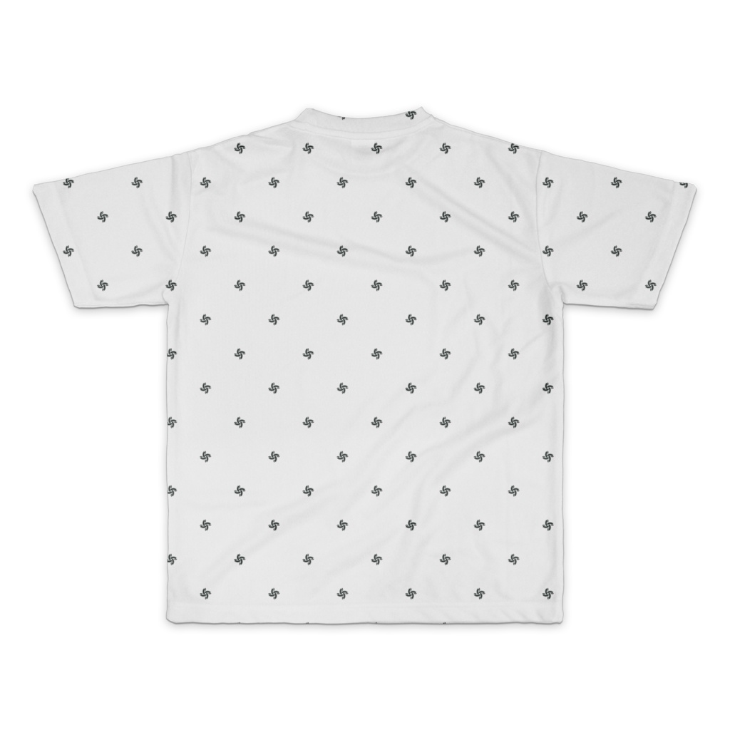 謎の模様が闊歩しているふつうのTシャツ