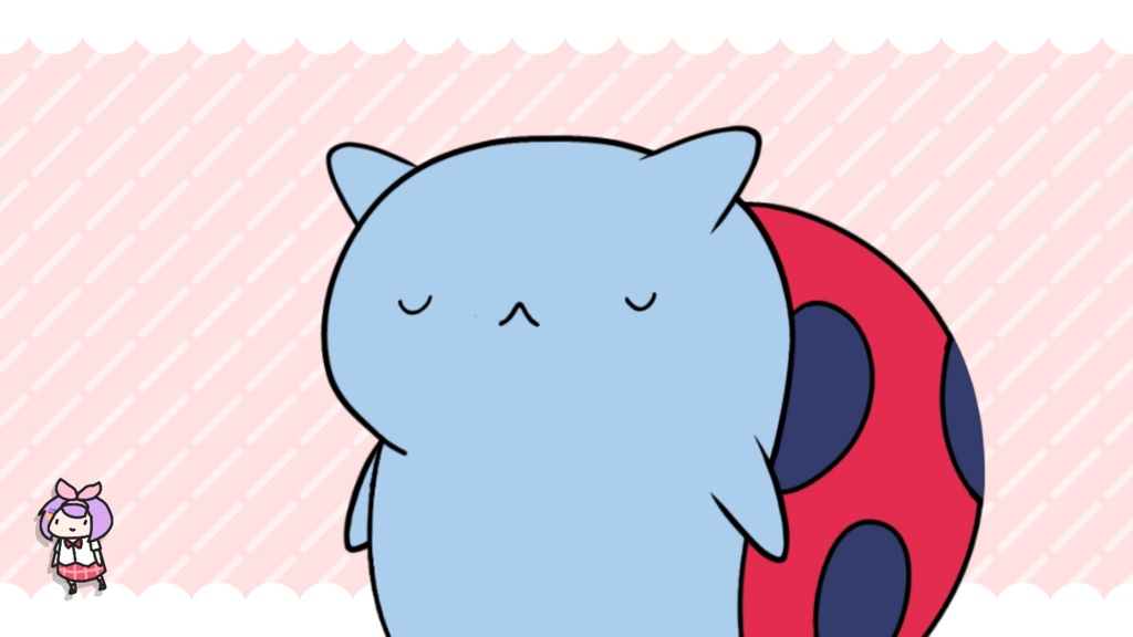 Catbug Live2D rigged model
