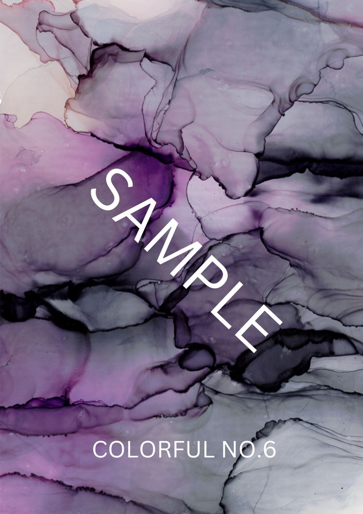 新春限定無料提供 アルコールインクアート colorfulシリーズ③