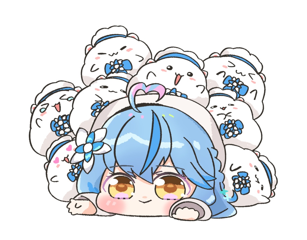 雪民&ラミィ　アクリルスタンド