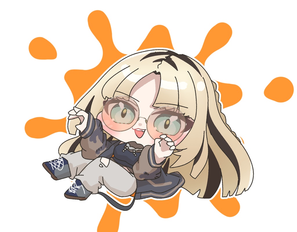 虎金妃笑虎　アクリルキーホルダー