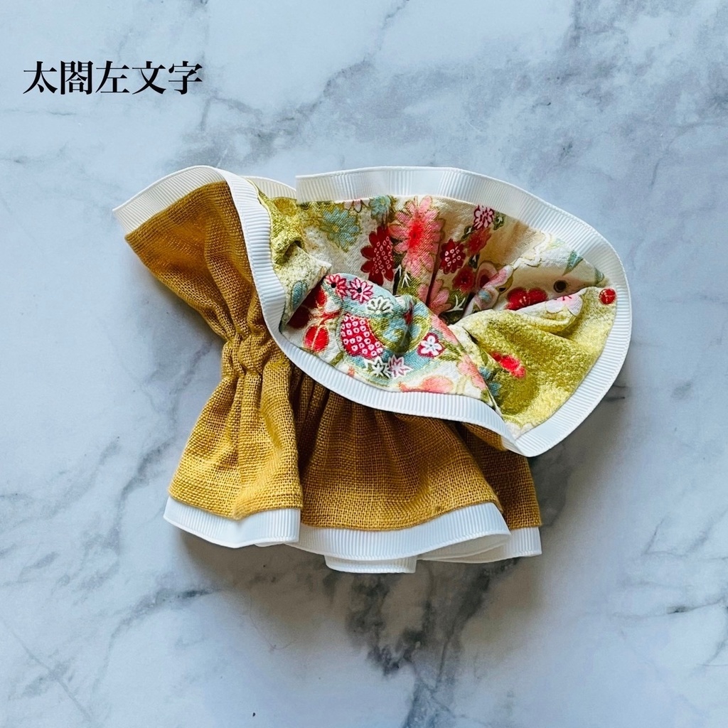 左文字兄弟イメージ*リバーシブルシュシュ