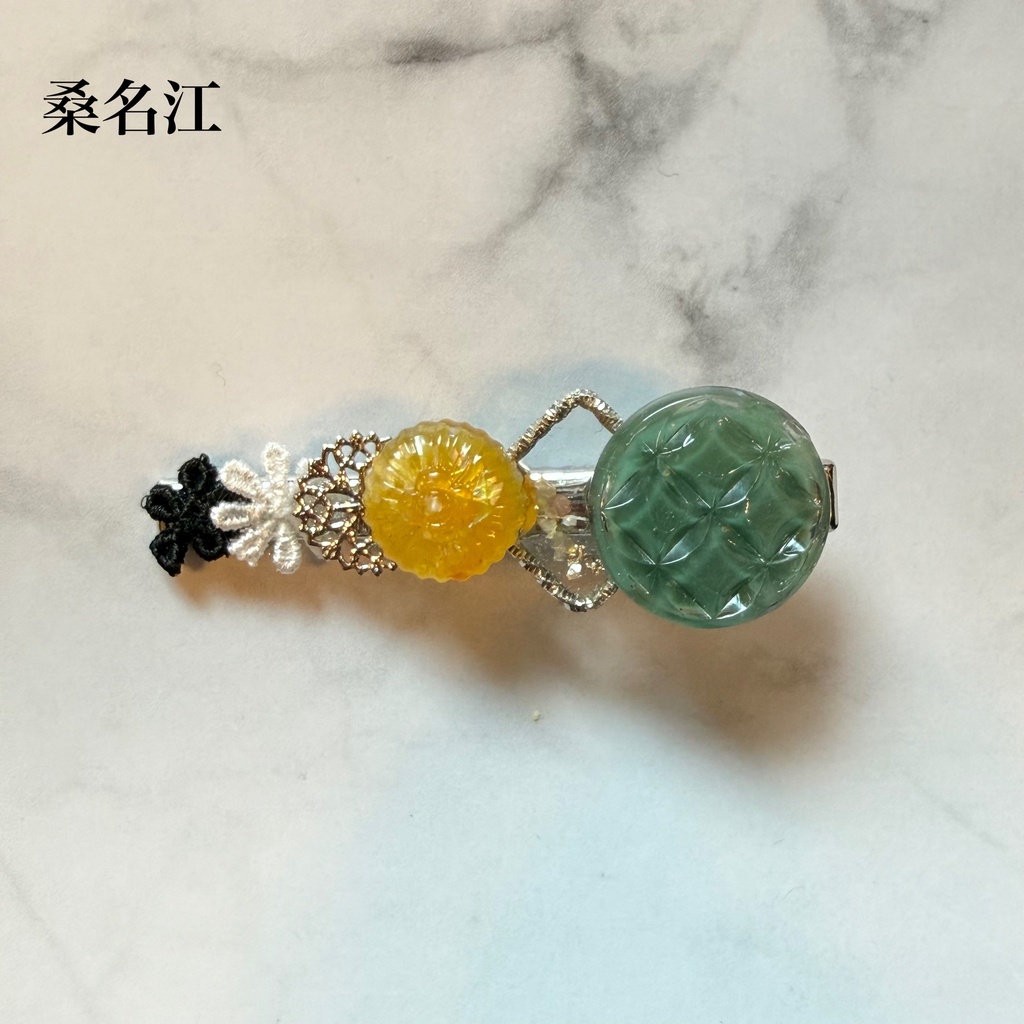 江イメージ*ヘアクリップ