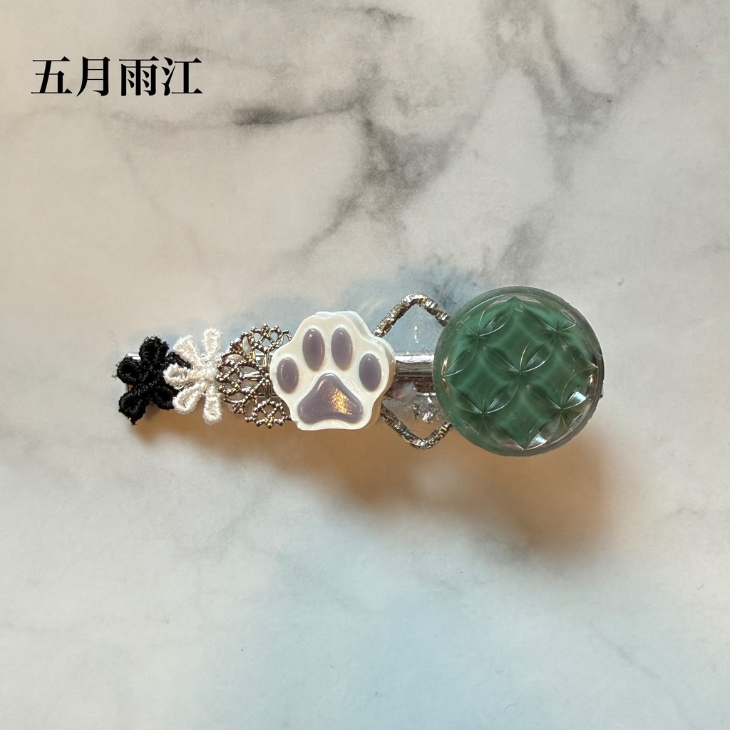 江イメージ*ヘアクリップ