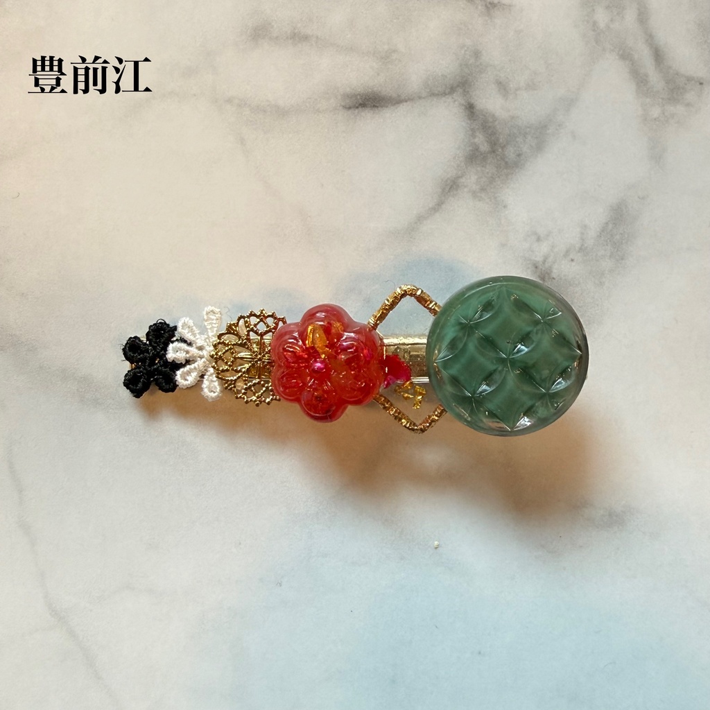 江イメージ*ヘアクリップ