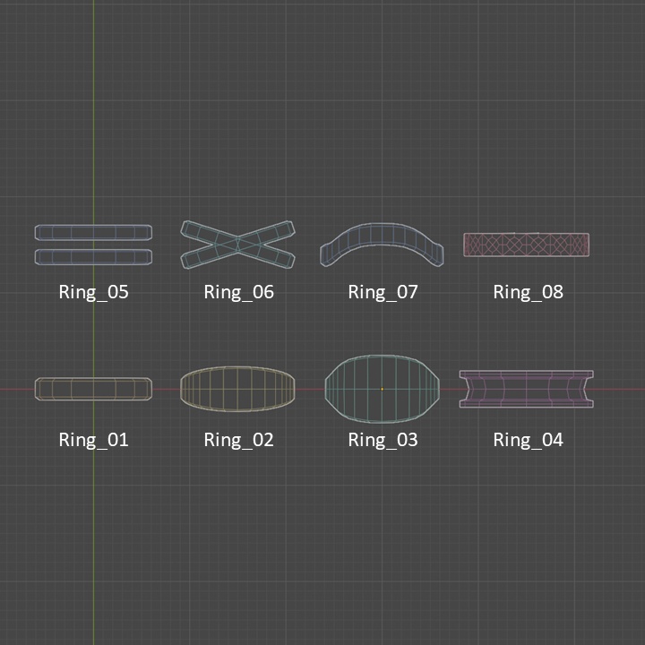 【無料】指輪8点 Free Rings 8