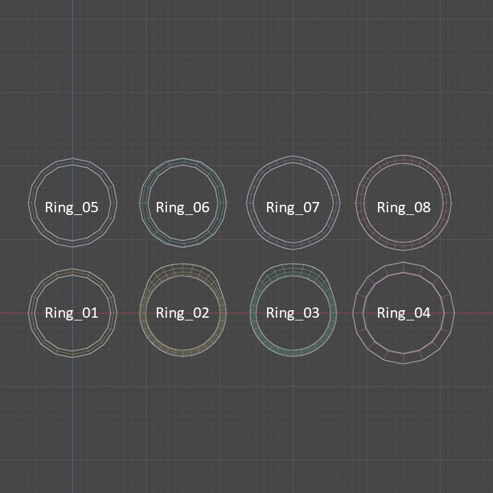 【無料】指輪8点 Free Rings 8