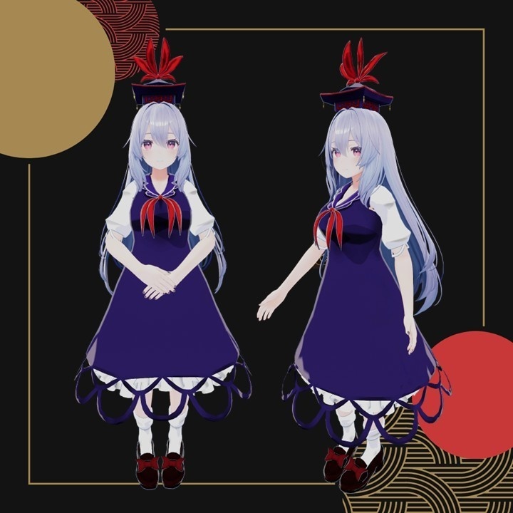 【桔梗対応】上白沢慧音 衣装