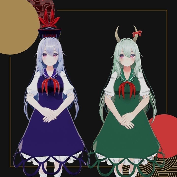 【桔梗対応】上白沢慧音 衣装