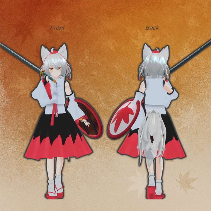 【RadDollV2対応】犬走椛衣装