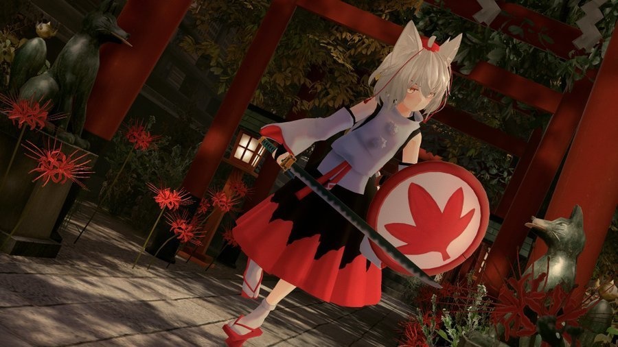 【RadDollV2対応】犬走椛衣装