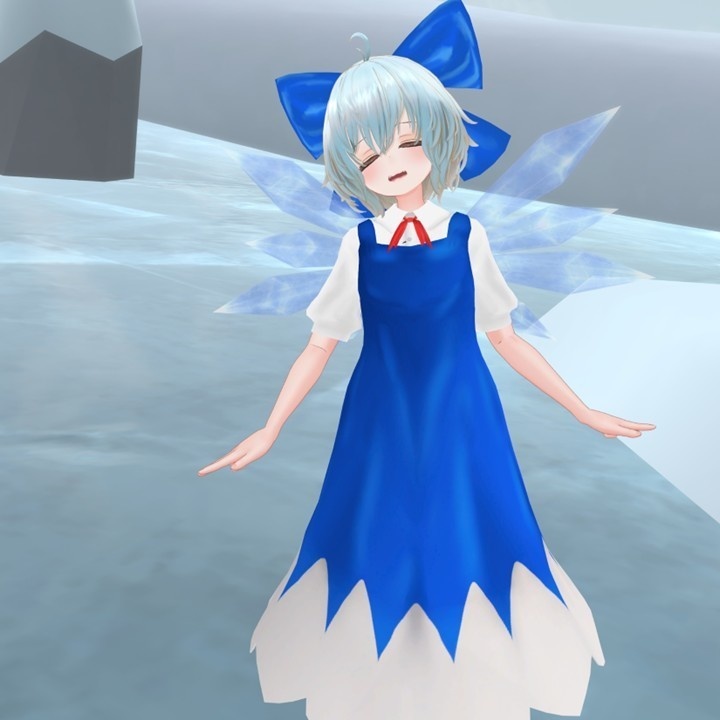 期間限定無料【RadDollV3対応】チルノ衣装