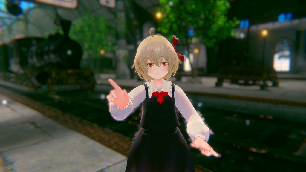 【RaddollV3対応】ルーミア衣装