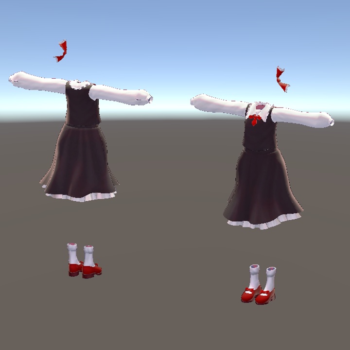 【RaddollV3対応】ルーミア衣装