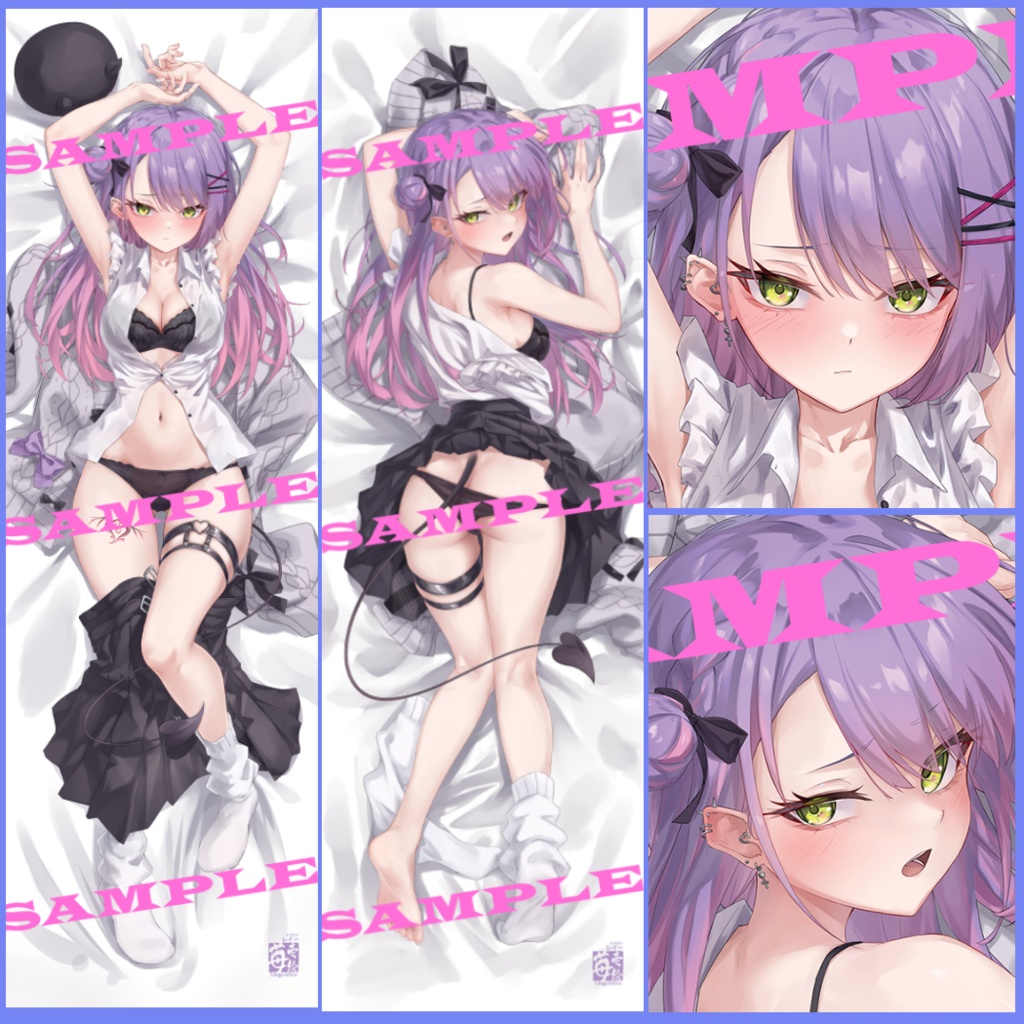 （非公式）地雷服トワさま抱き枕カバー（同人グッズ・全年齢版・5月22日以後お届け予定）