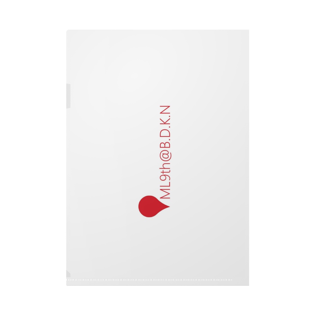 『THE MAP AROUND B.D.K.N』A4クリアファイル (THE IDOLM@STER MILLION LIVE! 9th LIVE ChoruSparkle!!)