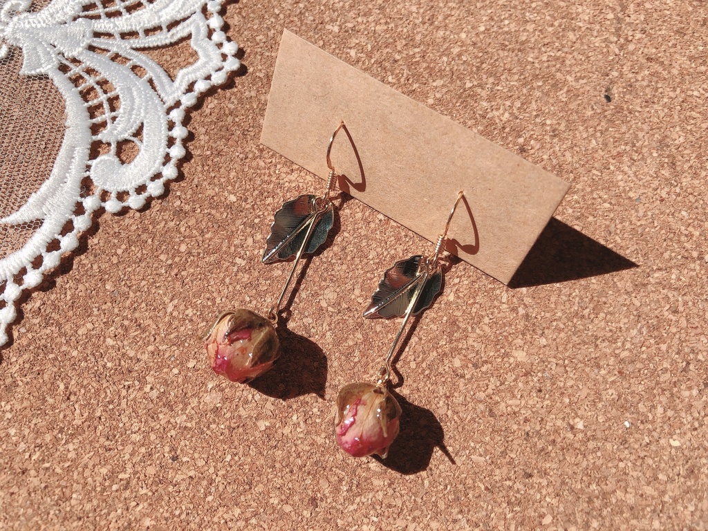 永遠の薔薇 ピアス＆イヤリング