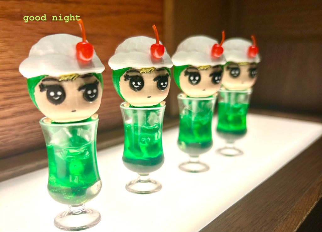 【受注生産】クリームソーダココット🍒