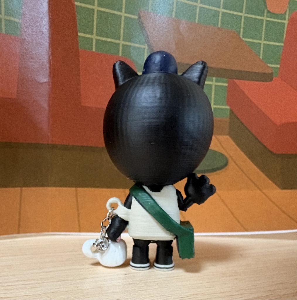 黒猫ココットフィギュア