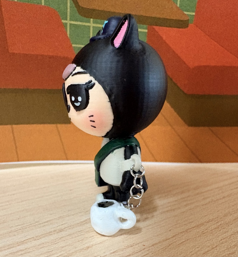 黒猫ココットフィギュア