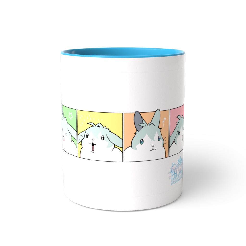 【デビュー記念】今日はどのうさぎさんを眺めますか?【マグカップ】