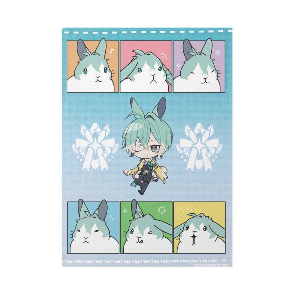 【デビュー記念】あなたの資料をお守りします!【クリアファイル】