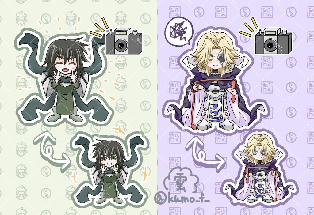 両面アクリルスタンド(4種)