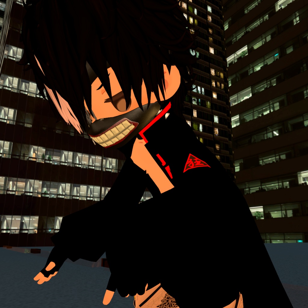 ✨ Kaneki mask (Mamehinata version) 金木マスク 豆日向バージョン