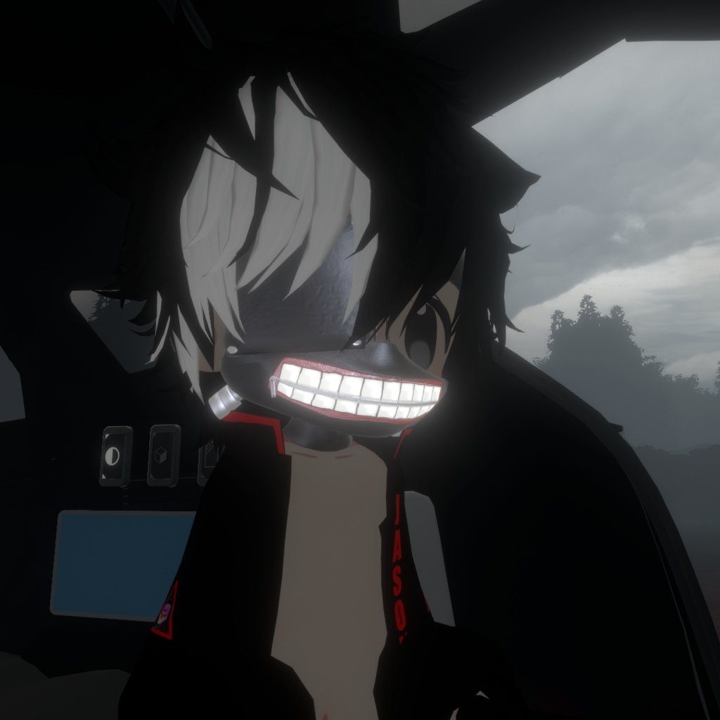 ✨ Kaneki mask (Mamehinata version) 金木マスク 豆日向バージョン