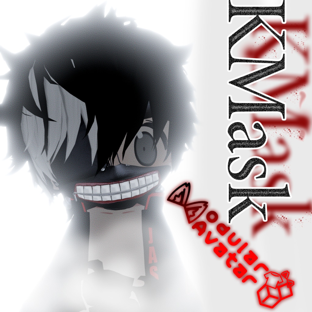 ✨ Kaneki mask (Mamehinata version)  金木マスク 豆日向バージョン
