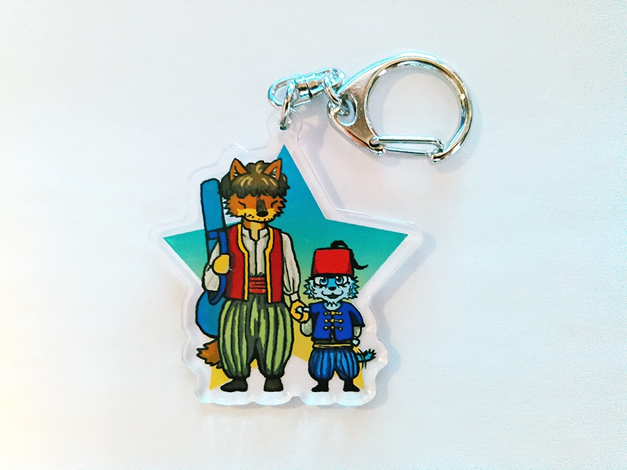 【アクリルキーホルダー】ルイスとブルー