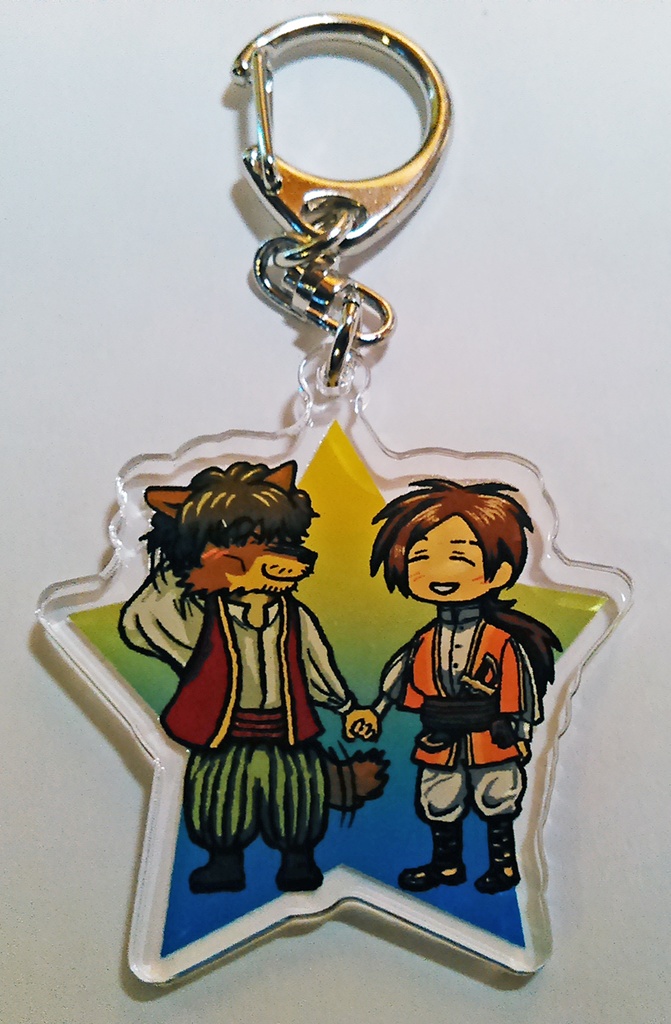 【アクリルキーホルダー】ルイスとハズリ