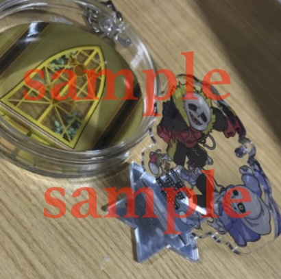 【箱庭】(共闘審判)マスタードxケチャップ_(両面アクキー兼用アクスタver)