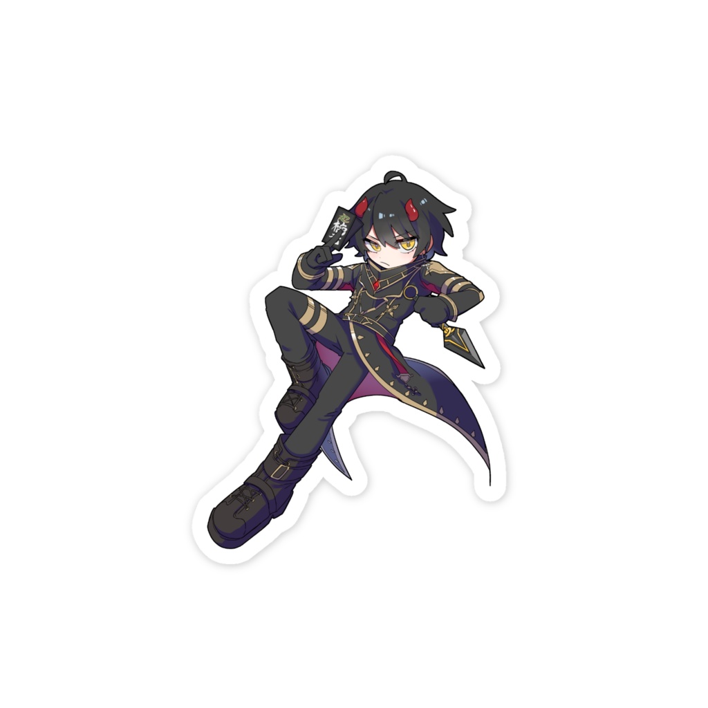 東鬼アルテスマホステッカー