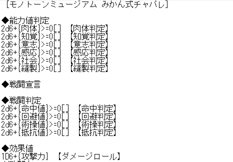 みかん式モノトーンミュージアムチャパレ