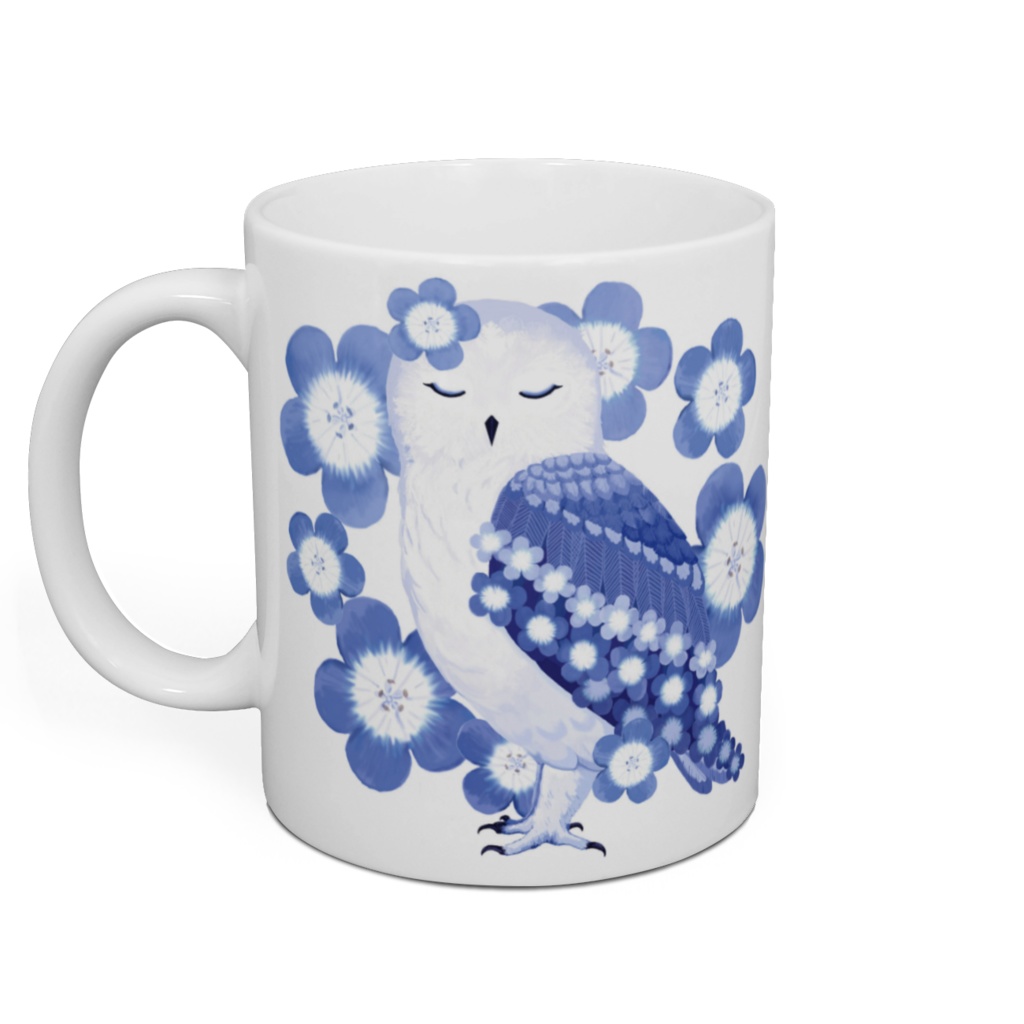 ネモフィラ羽の梟